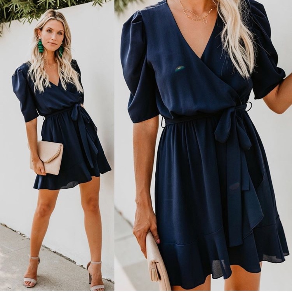 To The Max Wrap Dress